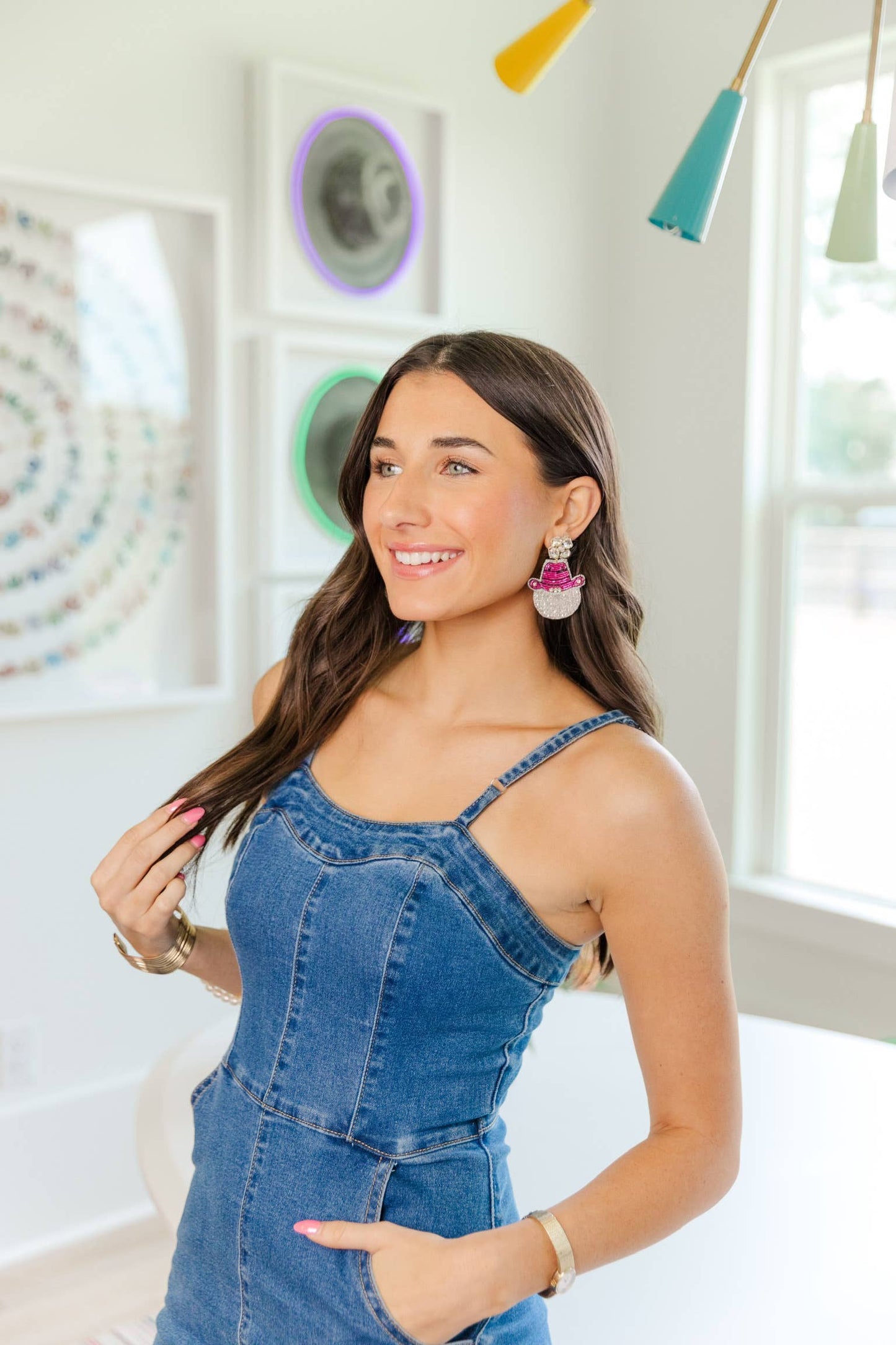 Disco Cowgirl Earrings