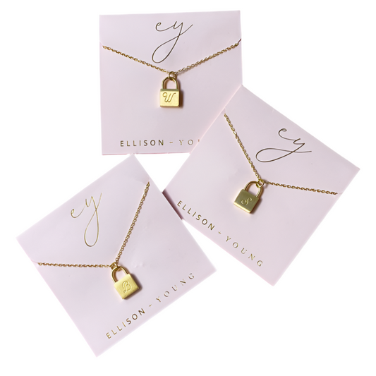 Initial Locket Necklace