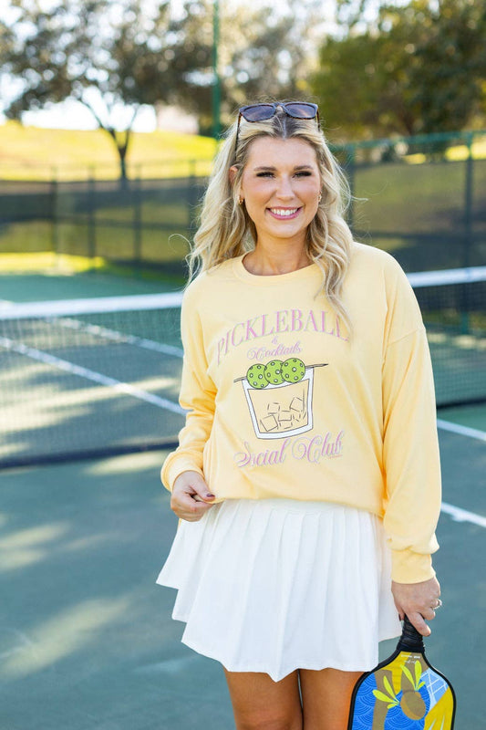 Pickleball & Cocktails Crewneck