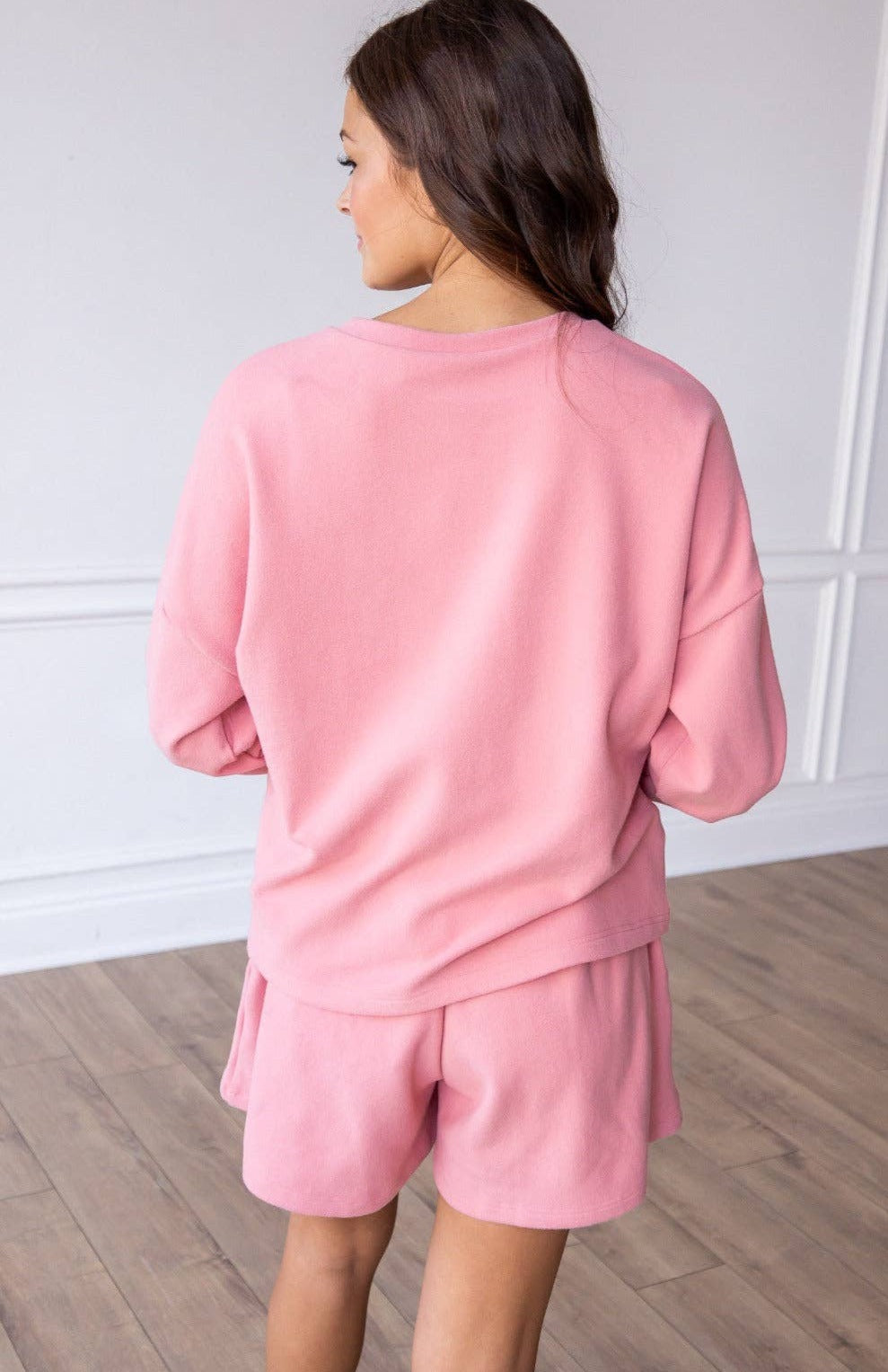 Pretty in Pink Lounge Set: Shorts