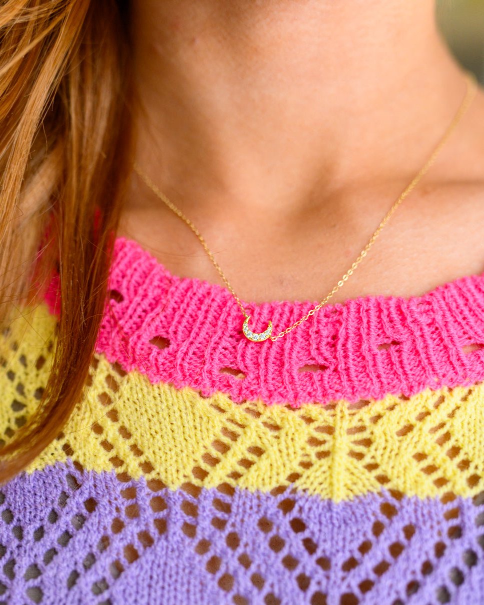 Over the Moon Necklace