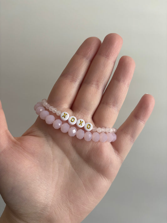 Assorted Valentine's Day Beaded Bracelet Sets