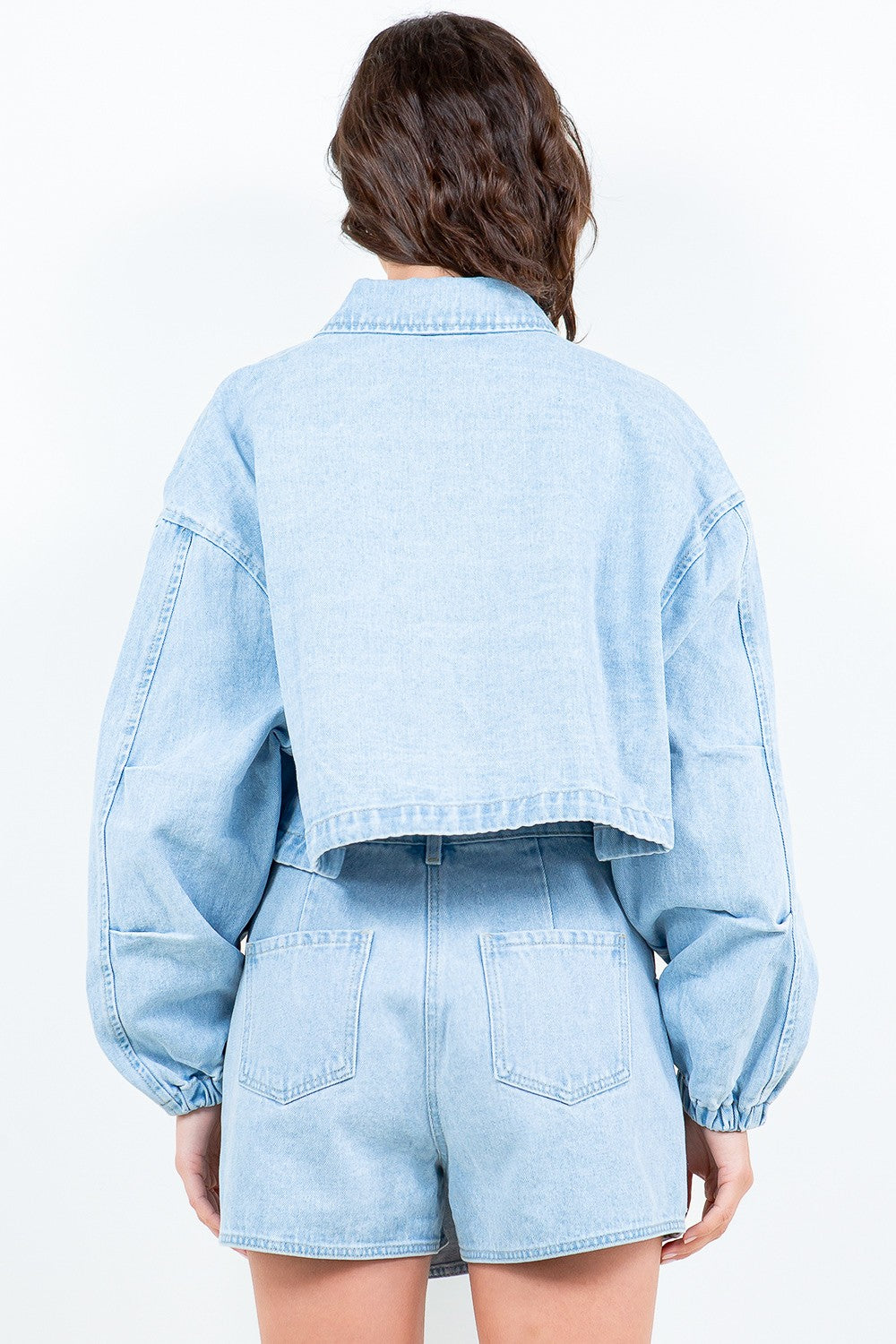 Crop Denim Jacket