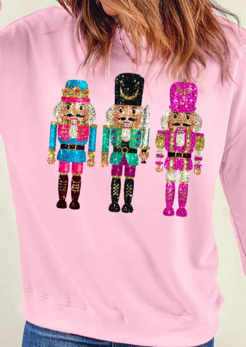 Pink Nutcracker Sweatshirt