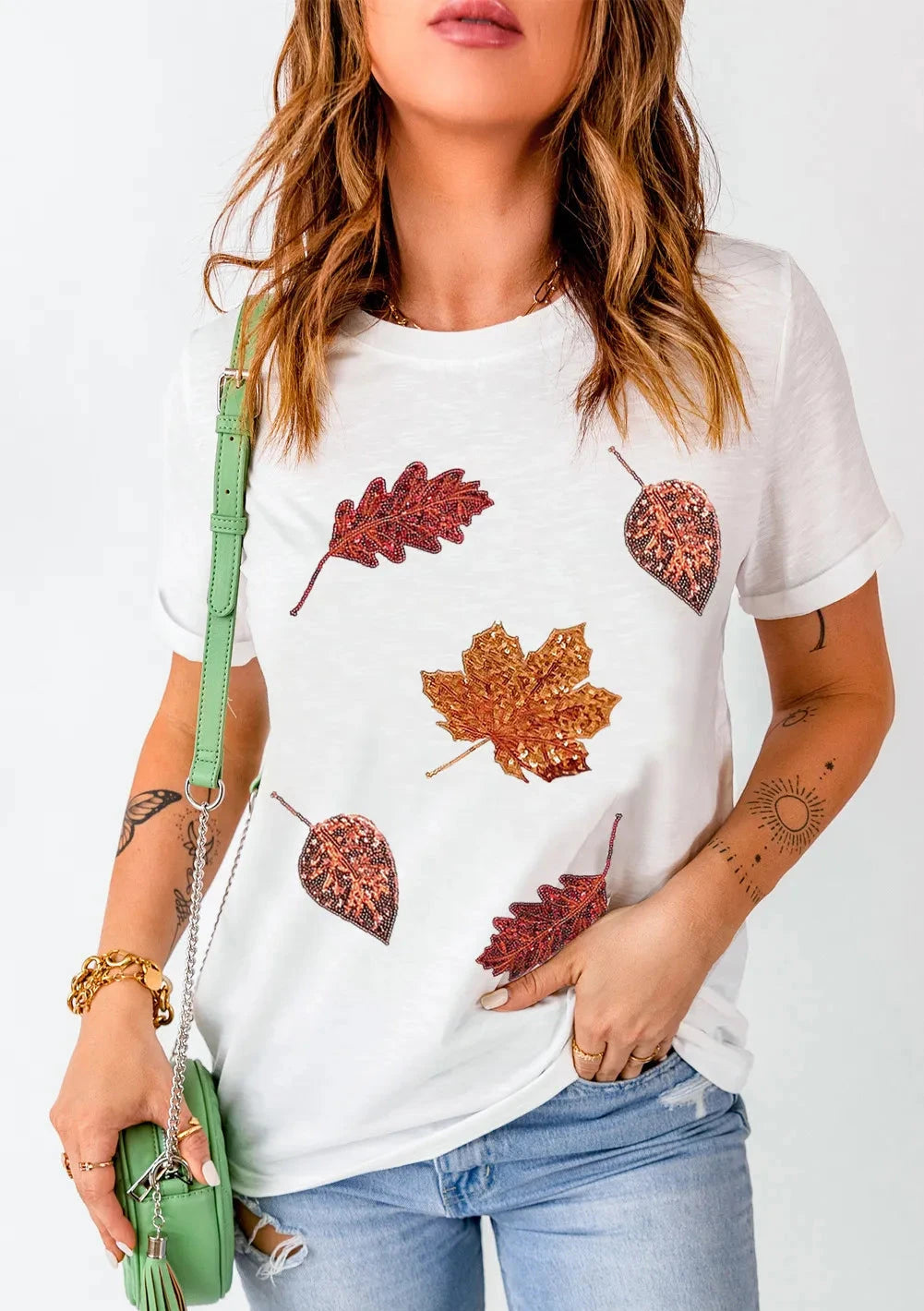 Maple Leaf Short Sleeve T-Shirt