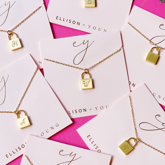 Initial Locket Necklace