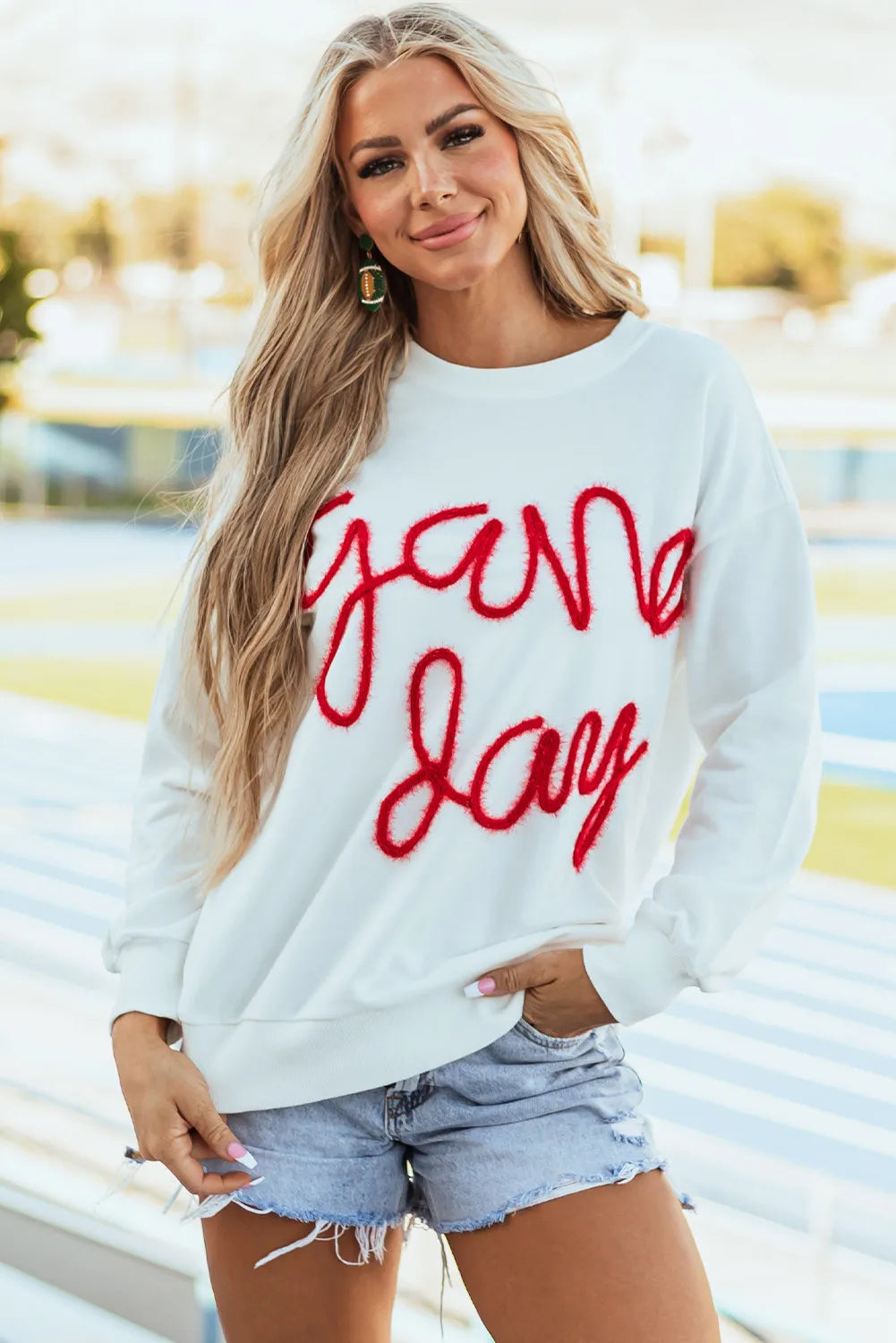 Game Day Handwritten Sweatshirt