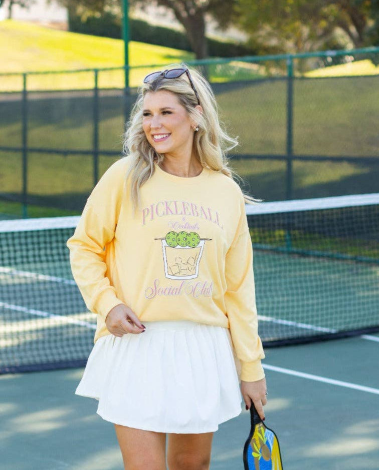 Pickleball & Cocktails Crewneck