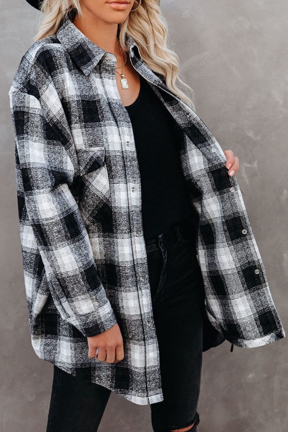 Plaid Long Sleeve Shirt