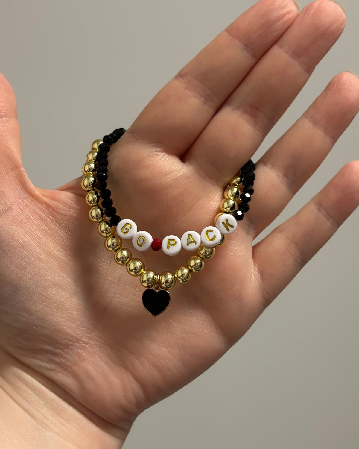 Collegiate Beaded Bracelet Sets