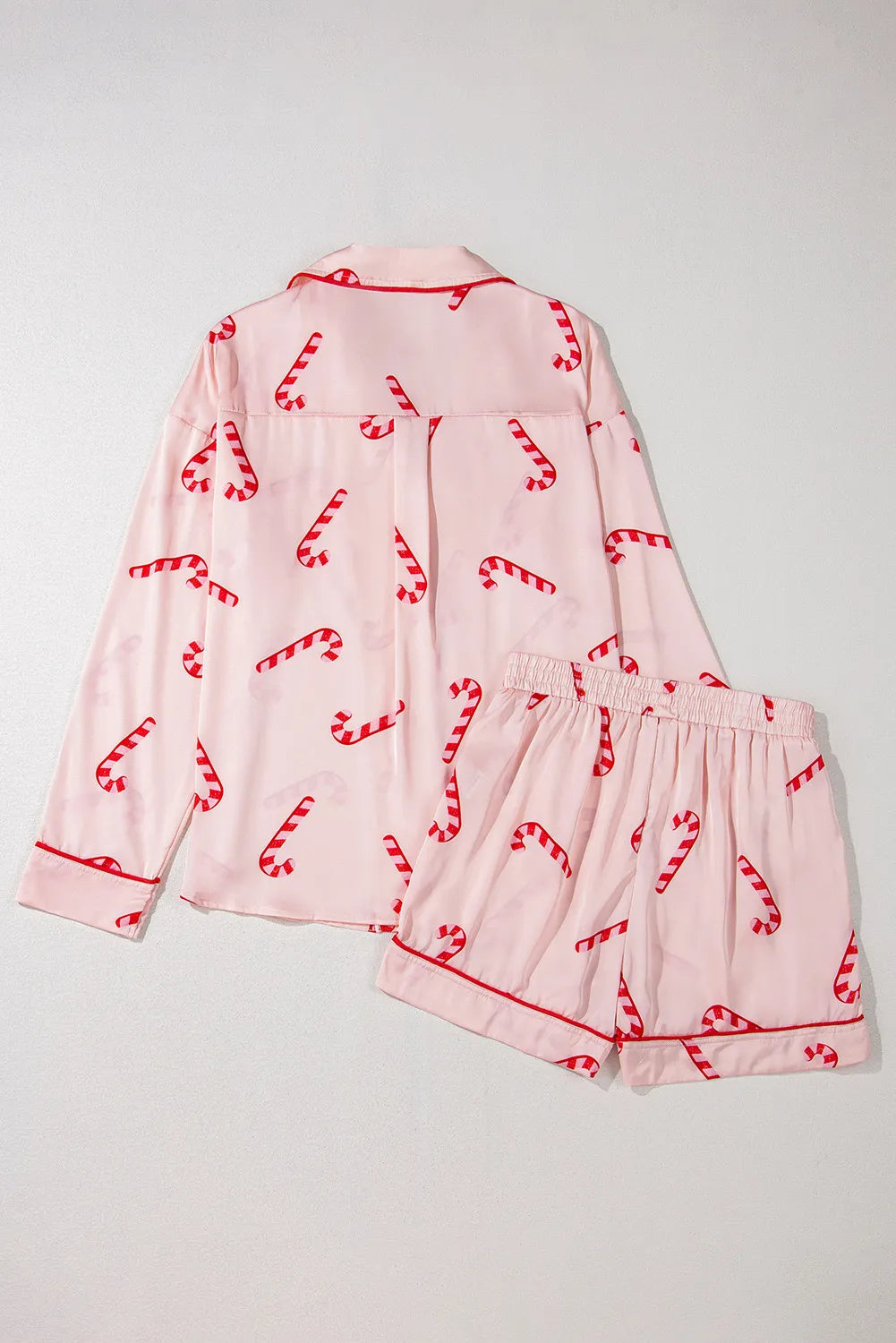 Candy Cane Lane Top and Shorts Lounge Set