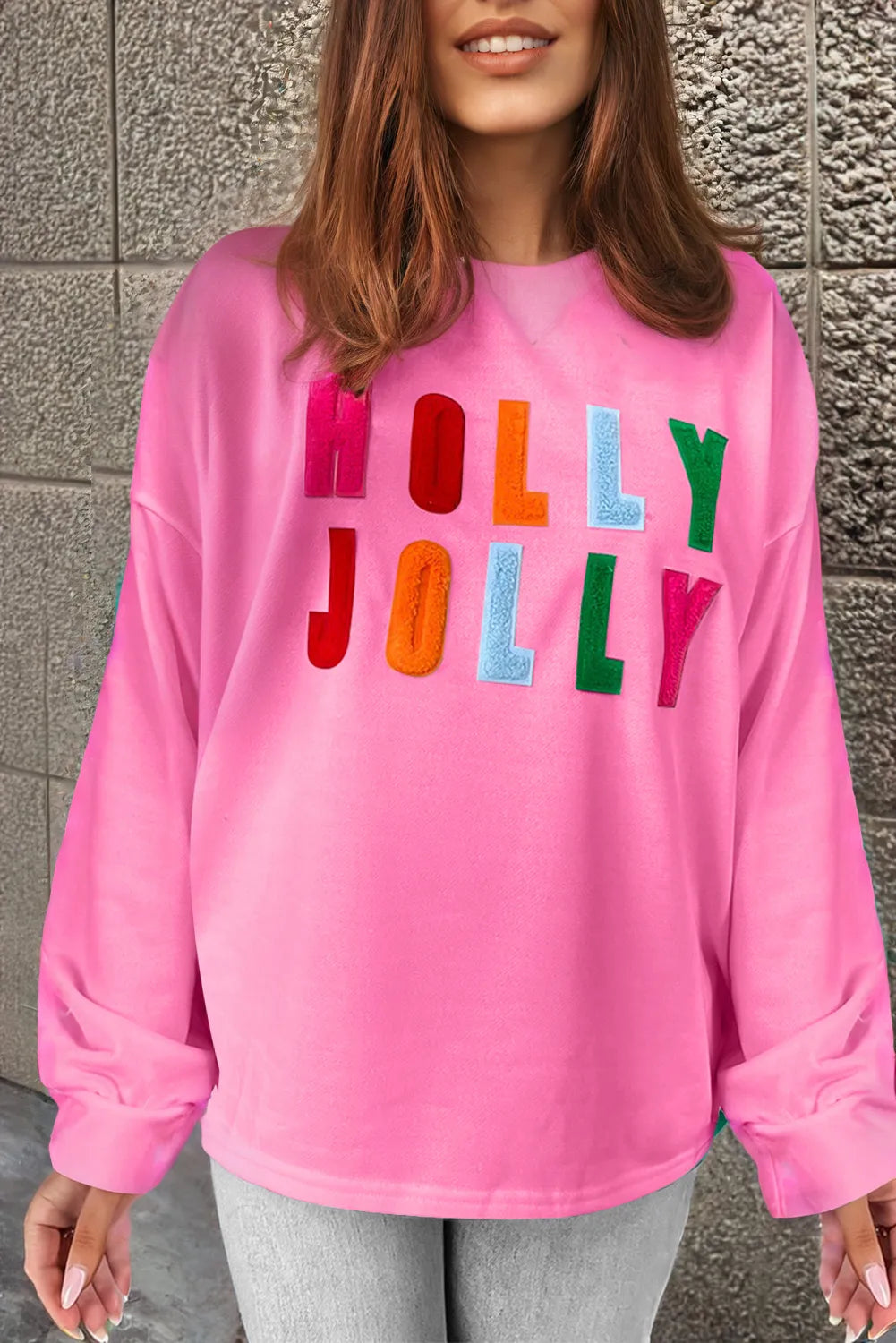 Holly Jolly Long Sleeve Top