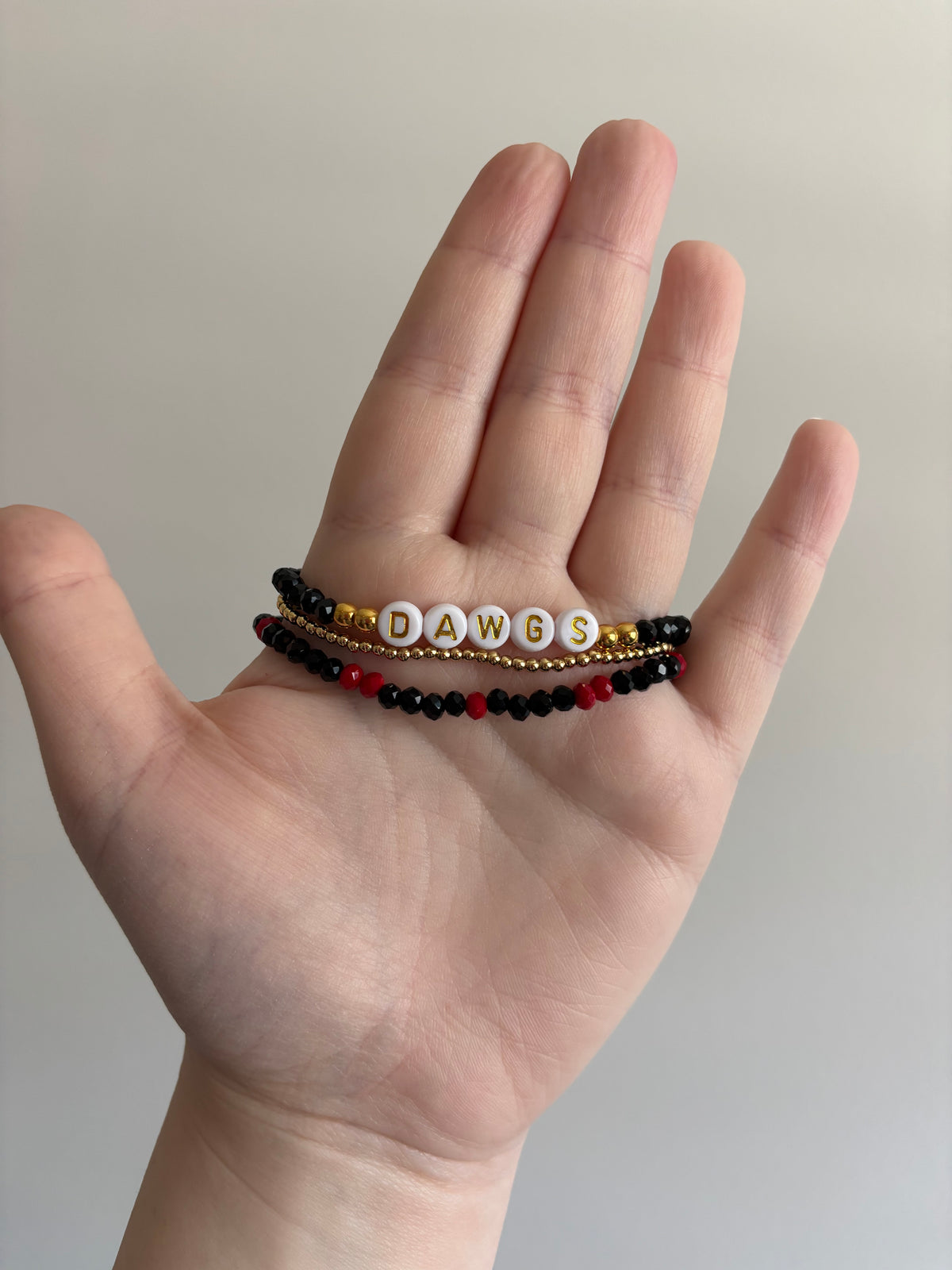 Collegiate Beaded Bracelet Sets