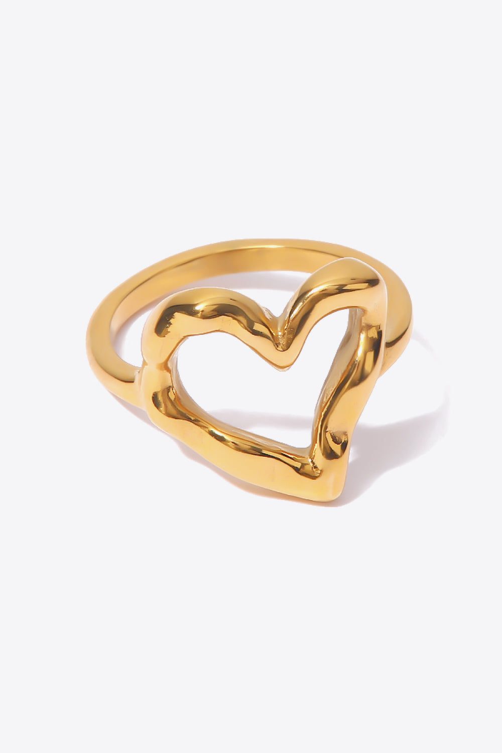 Gold Heart Ring