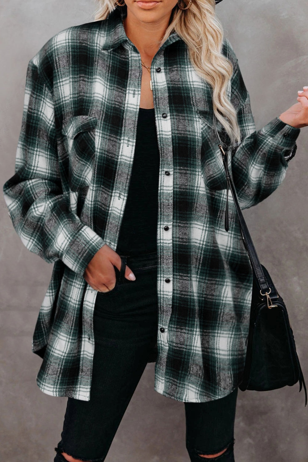 Plaid Long Sleeve Shirt