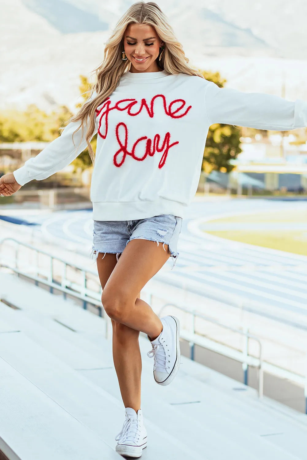 Game Day Handwritten Sweatshirt