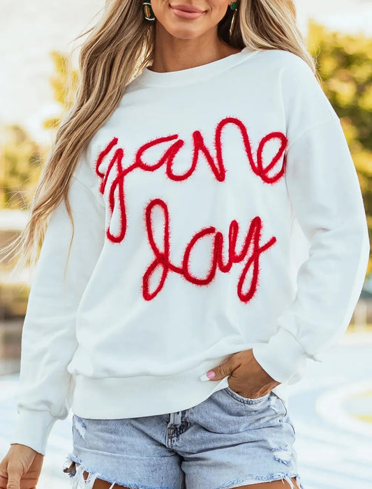 Game Day Handwritten Sweatshirt