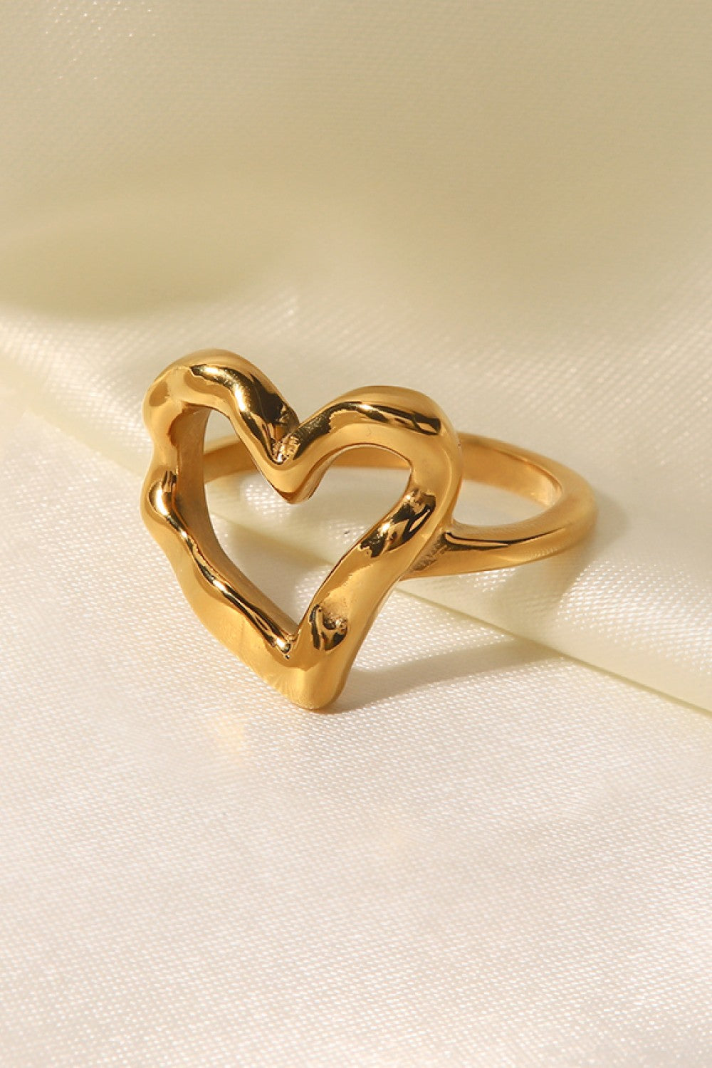 Gold Heart Ring