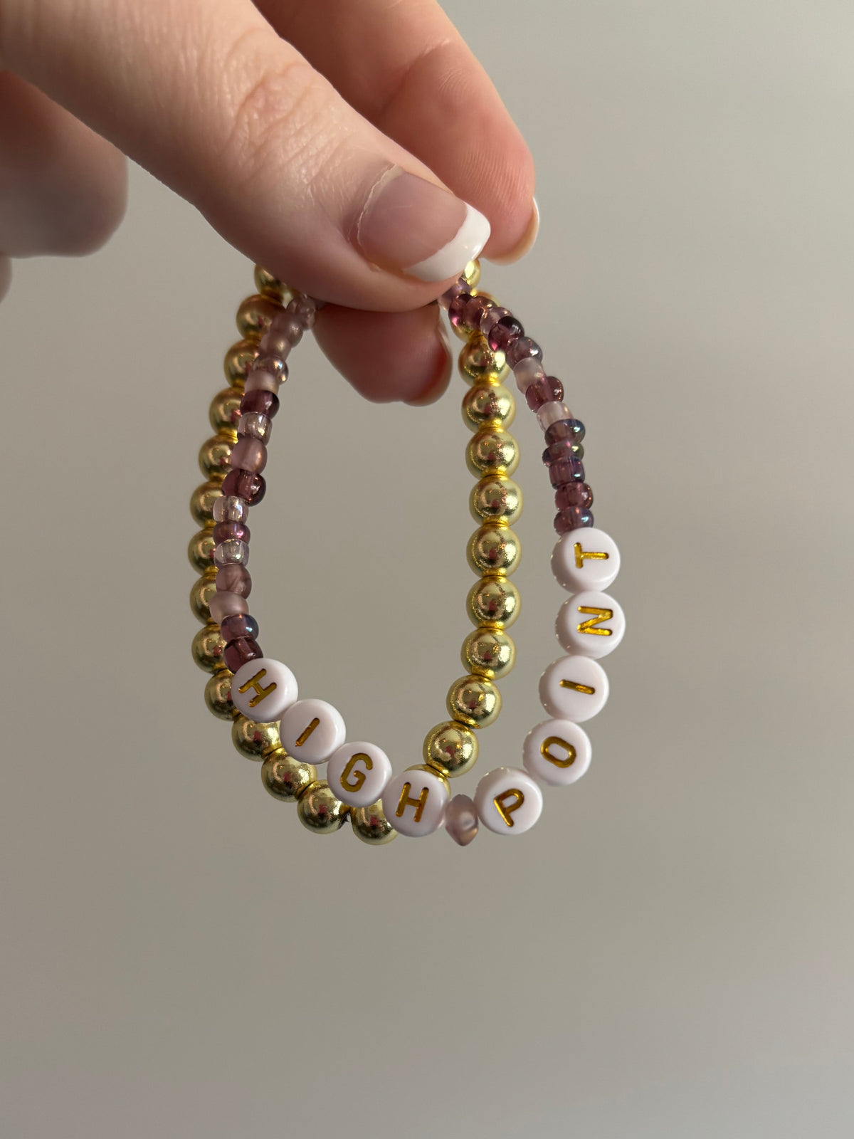 Collegiate Beaded Bracelet Sets