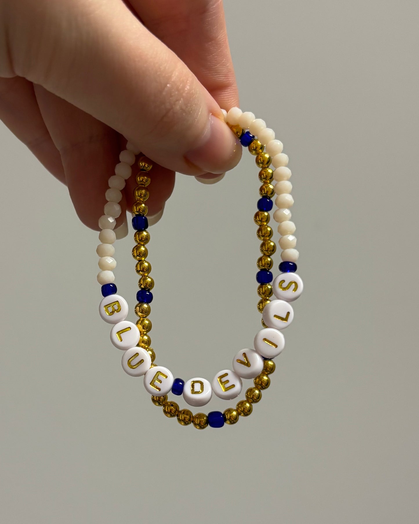 Collegiate Beaded Bracelet Sets
