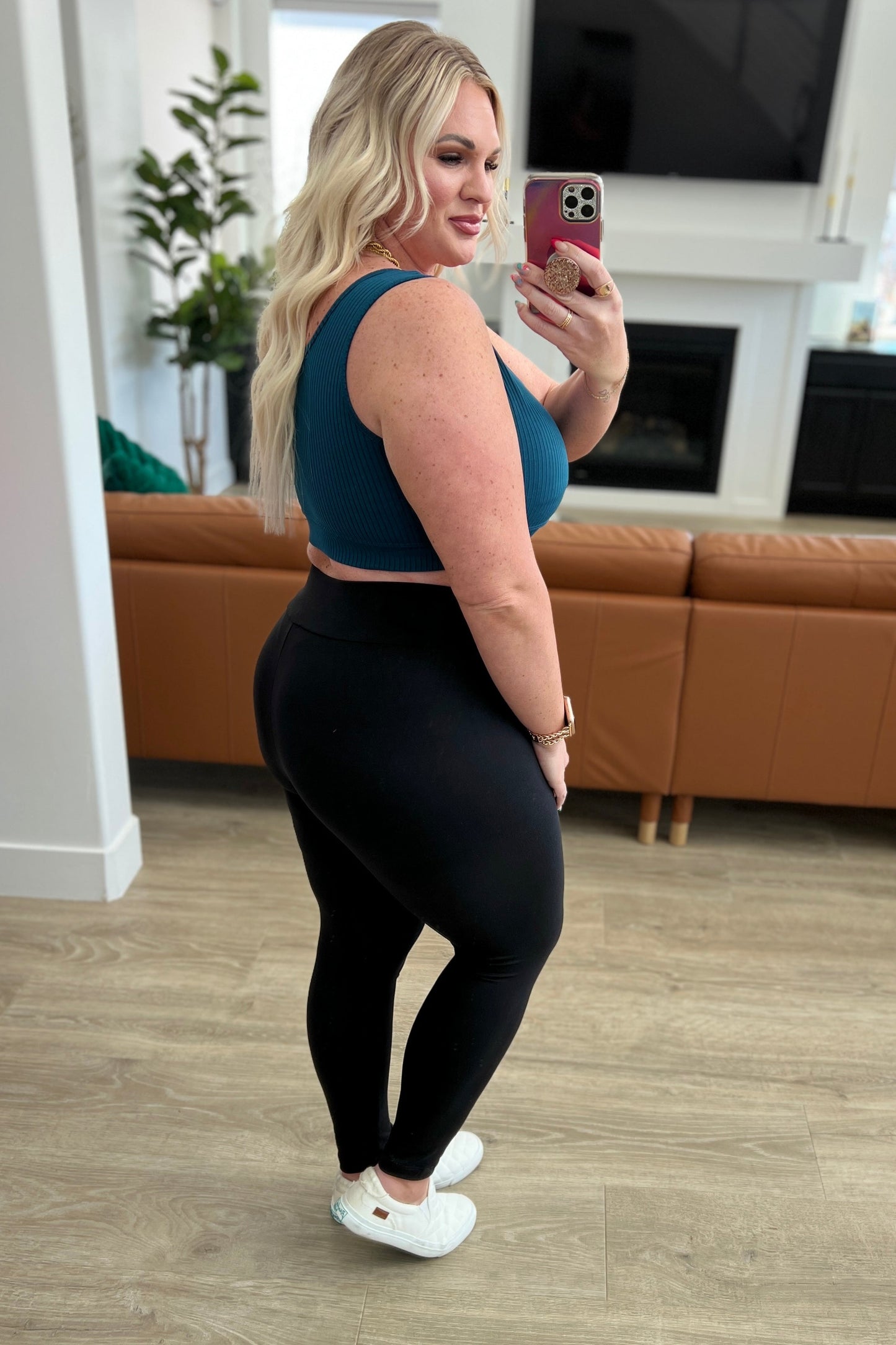 26" Black Leggings