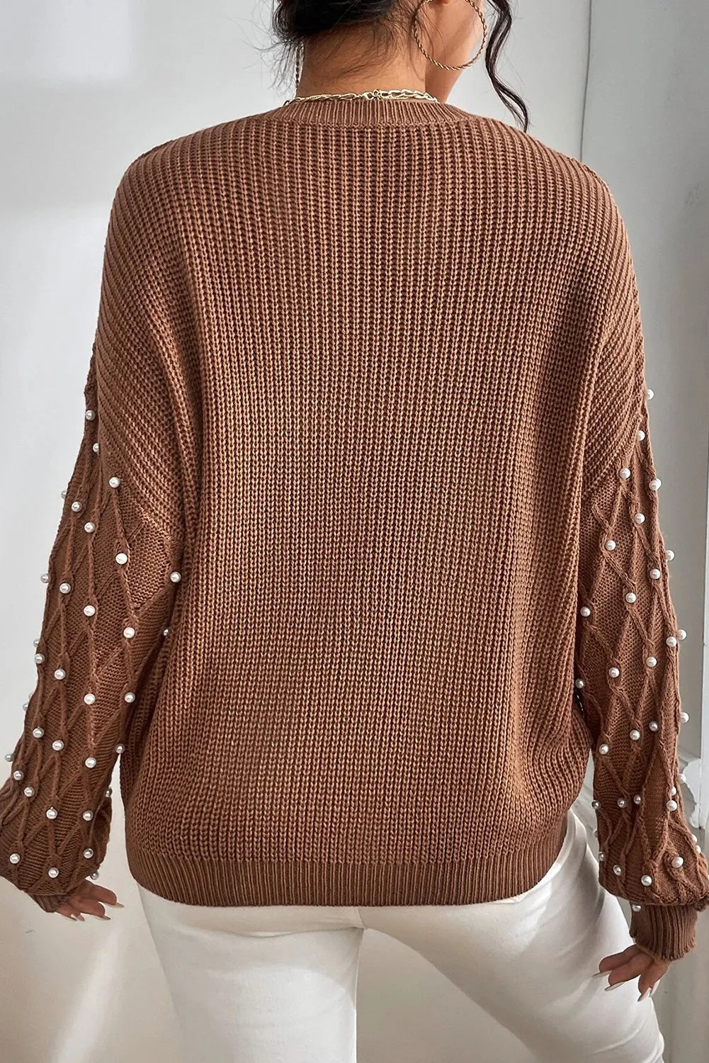 Pearl Detail Sweater