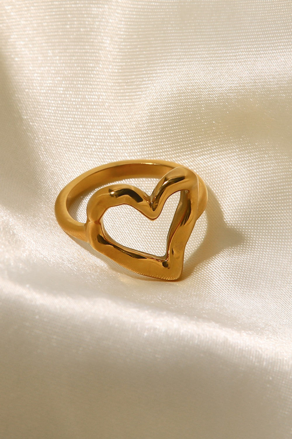 Gold Heart Ring