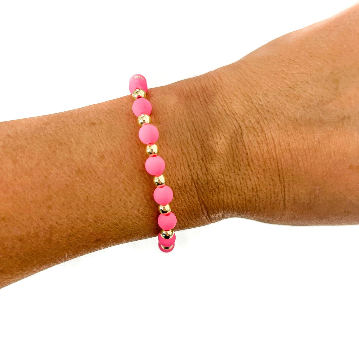 Hope Pink Breast Cancer Awareness Bracelet