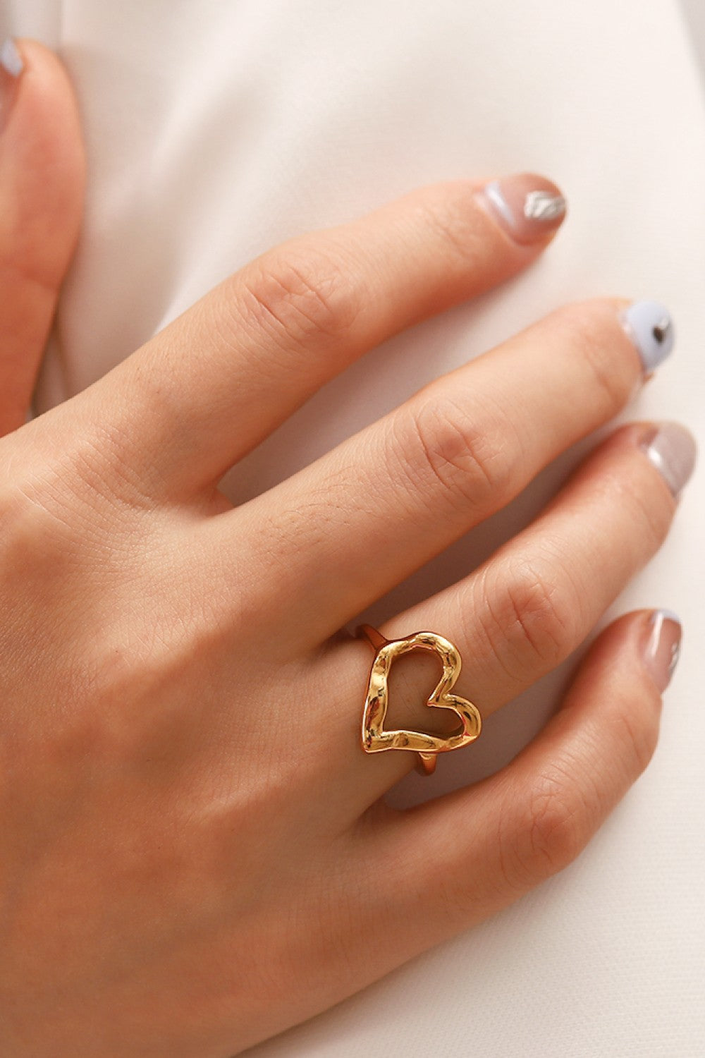 Gold Heart Ring