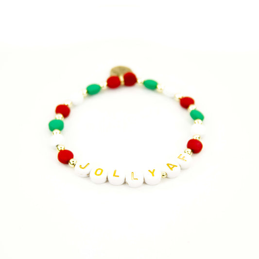 Christmas Beaded Bracelets
