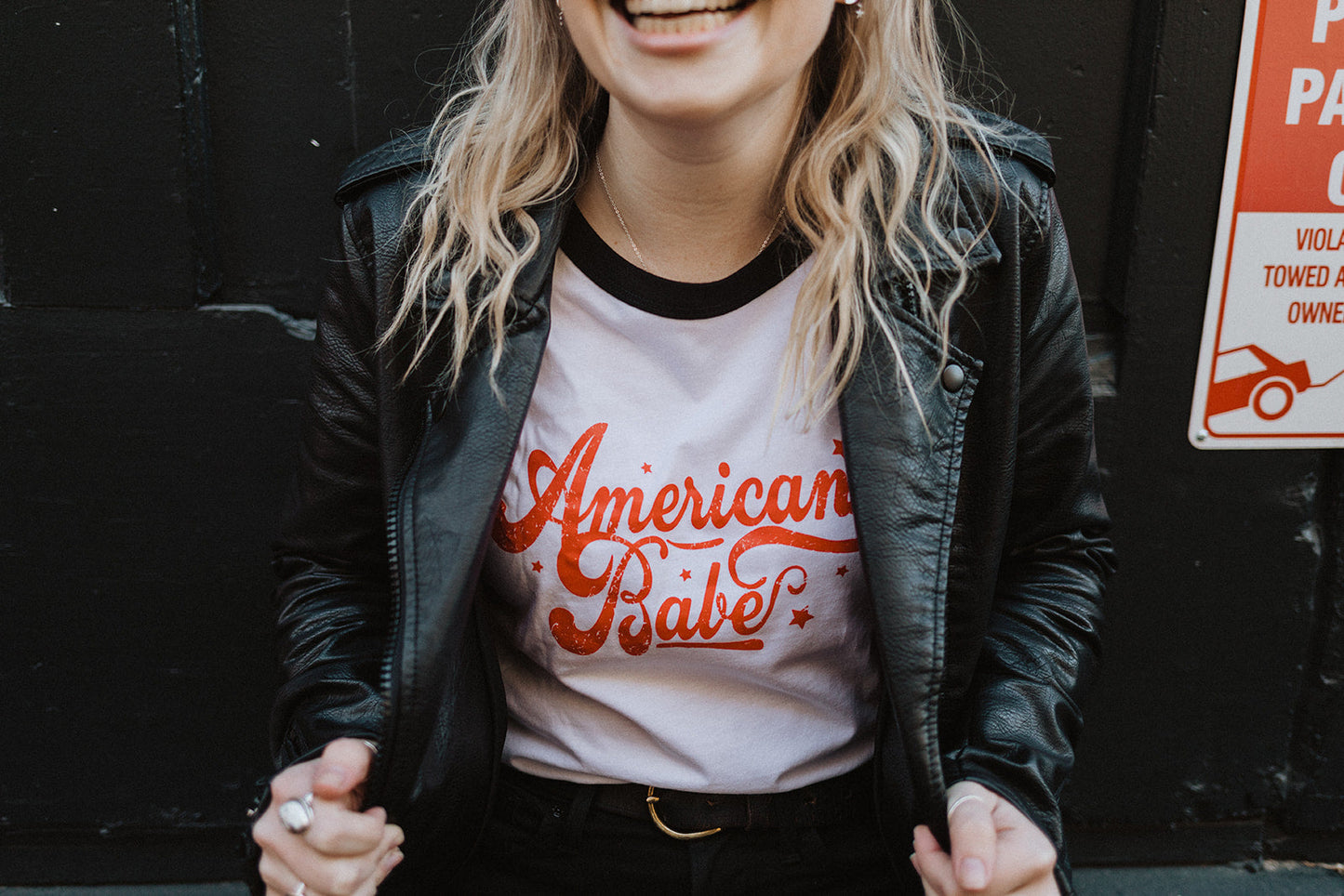 American Babe Retro T-Shirt